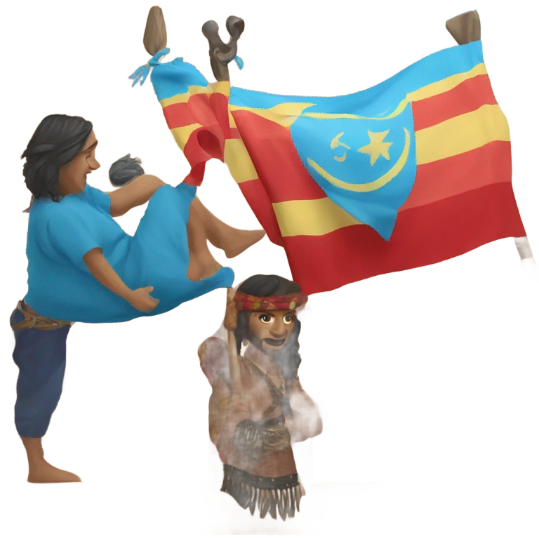 Make me a gypsy flag  emoji