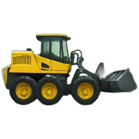 forest forwarder machine emoji