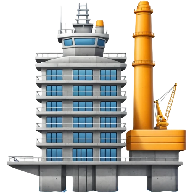 offshore building emoji