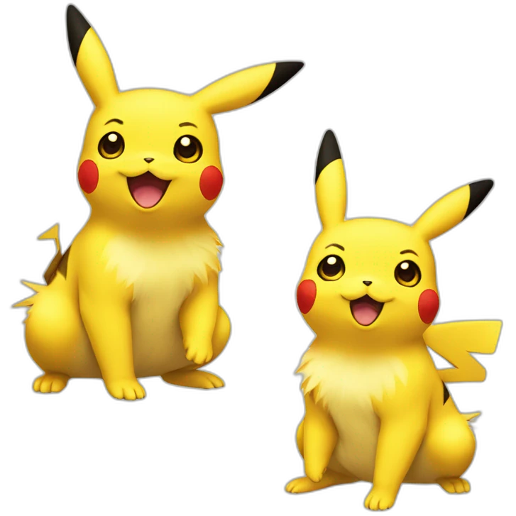 Pokémon Pikachu emoji