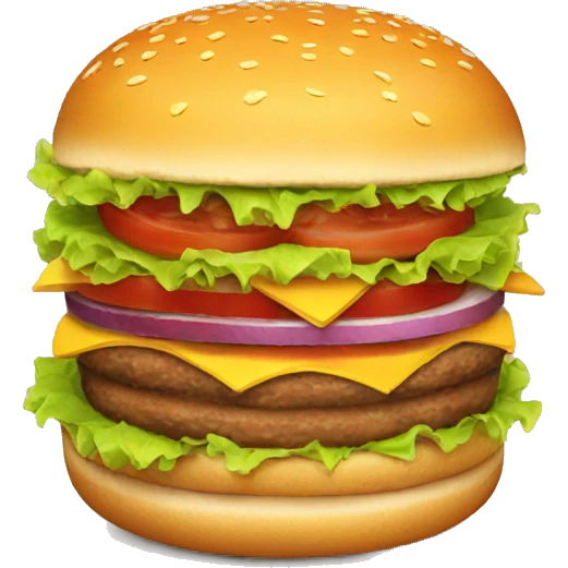 Burger emoji