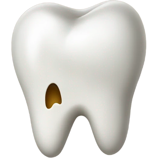 One Tooth that is hiding behind something  emoji
