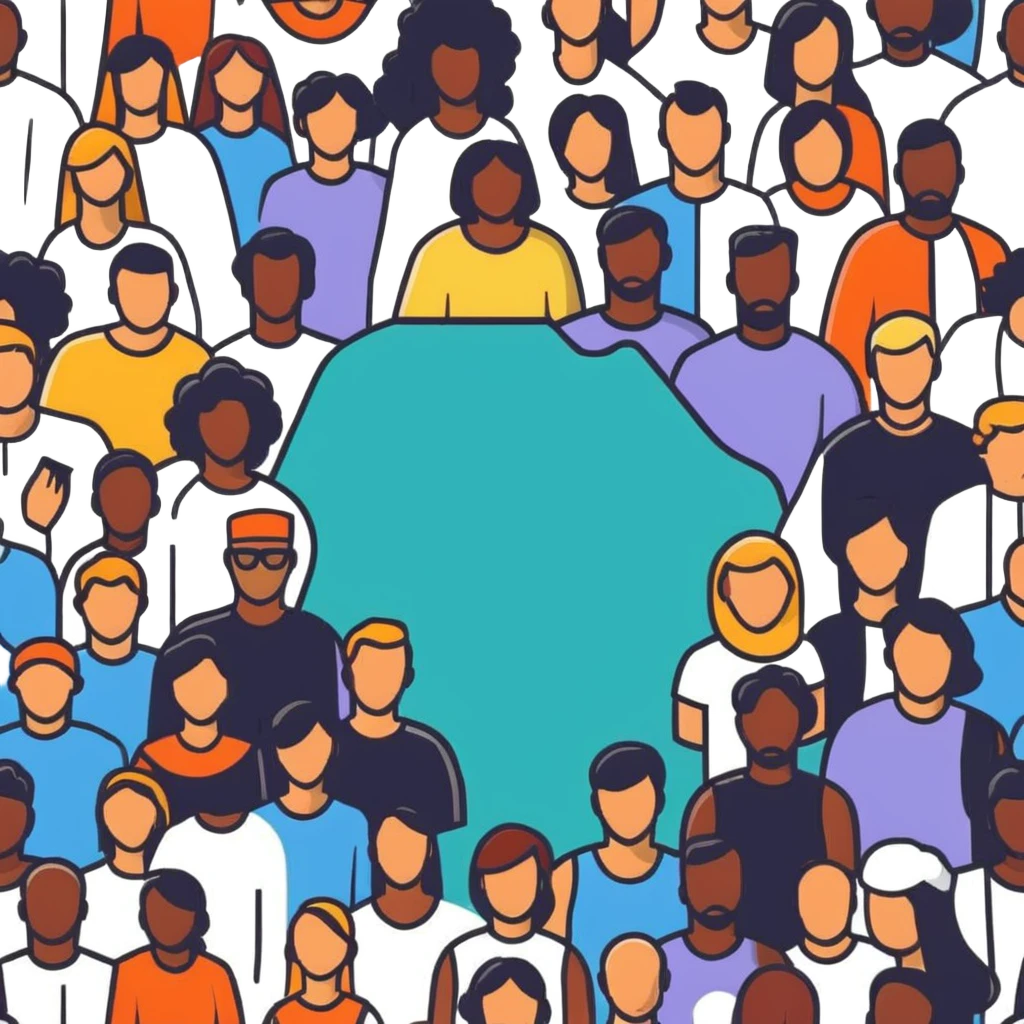 group of diverse people emoji