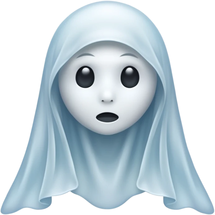Cold ghost  emoji
