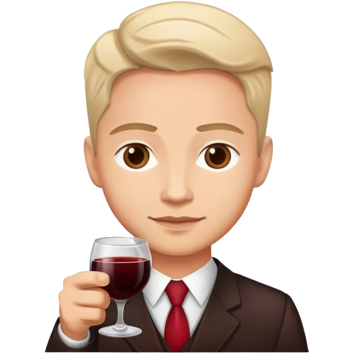 lawyer with coffee and red wine emoji