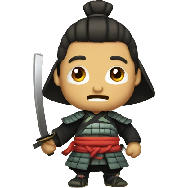 flabbergasted samurai emoji