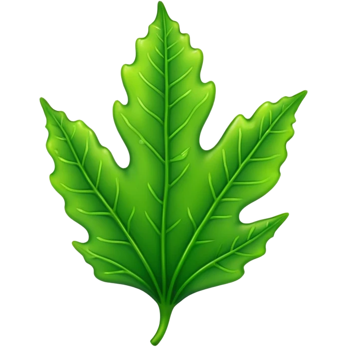foglia di alga emoji