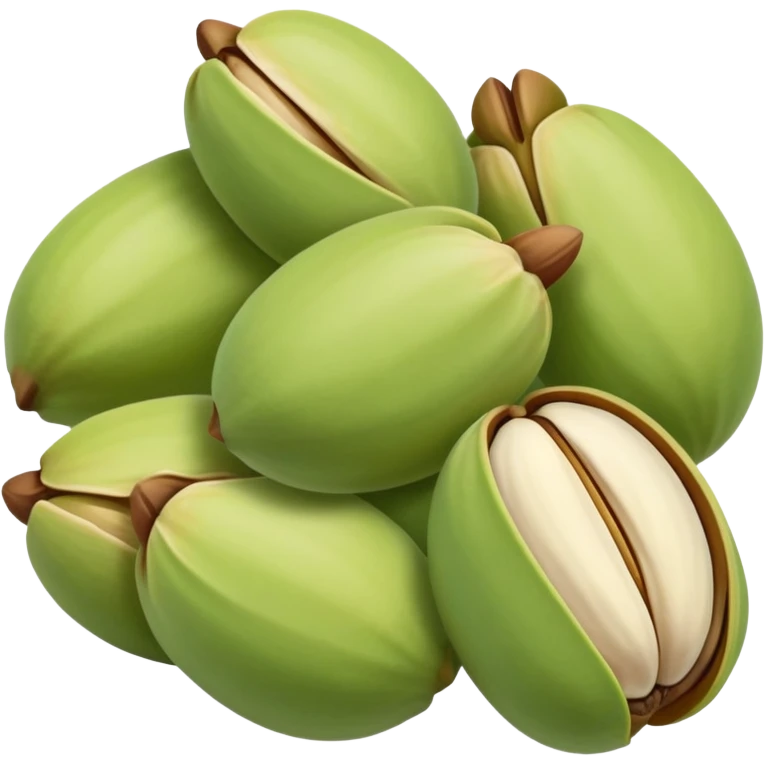 Pistachios pastel green emoji