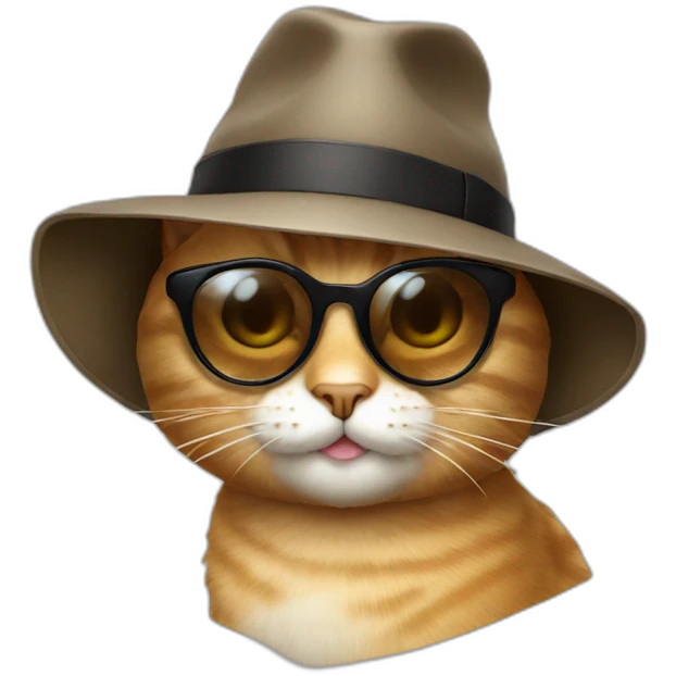 cat-with-sunglasses-and-hat emoji