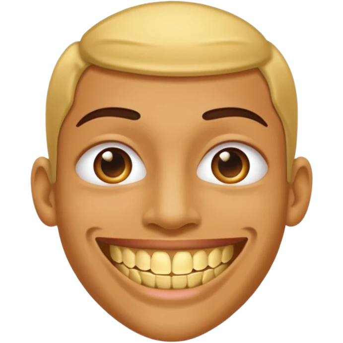 gold grillz person emoji