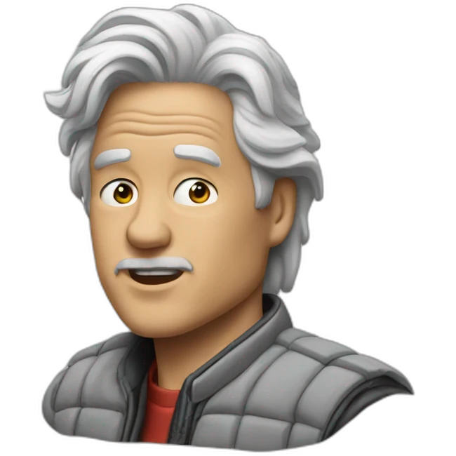 back to the future emoji