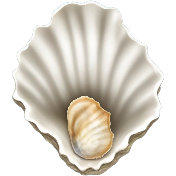 oyster with a broken heart emoji