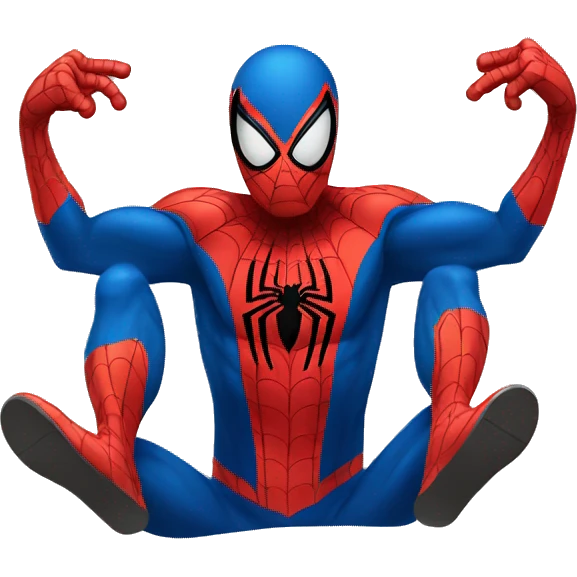 Spiderman emoji emoji