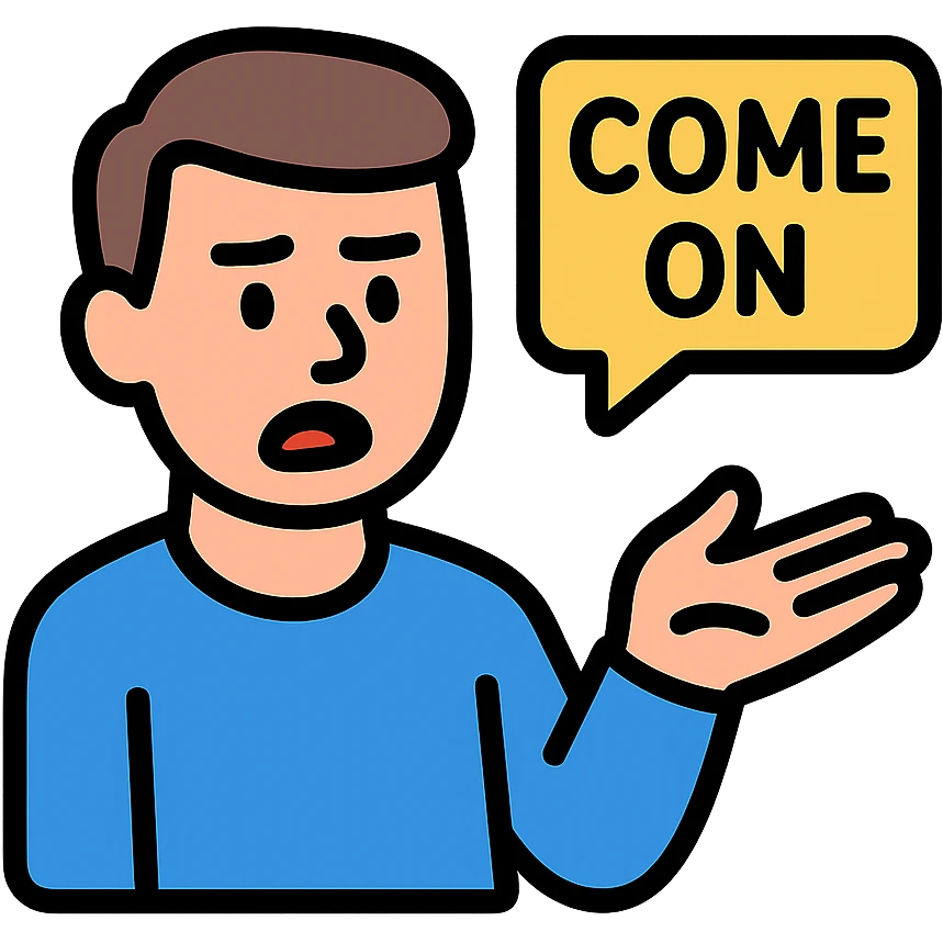 come on, man emoji
