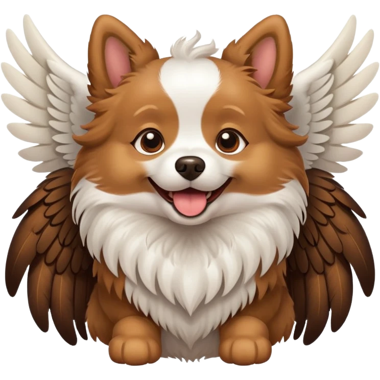 Dog with wings emoji