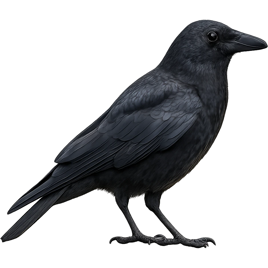 Crow emoji