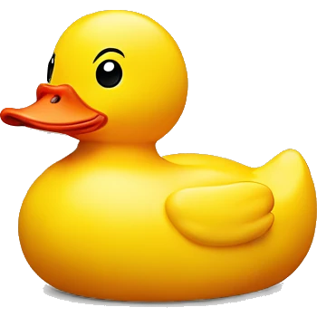 Rubber duck emoji