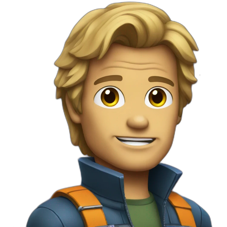 Macgyver in space emoji