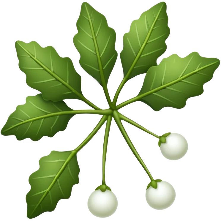 mistletoe emoji