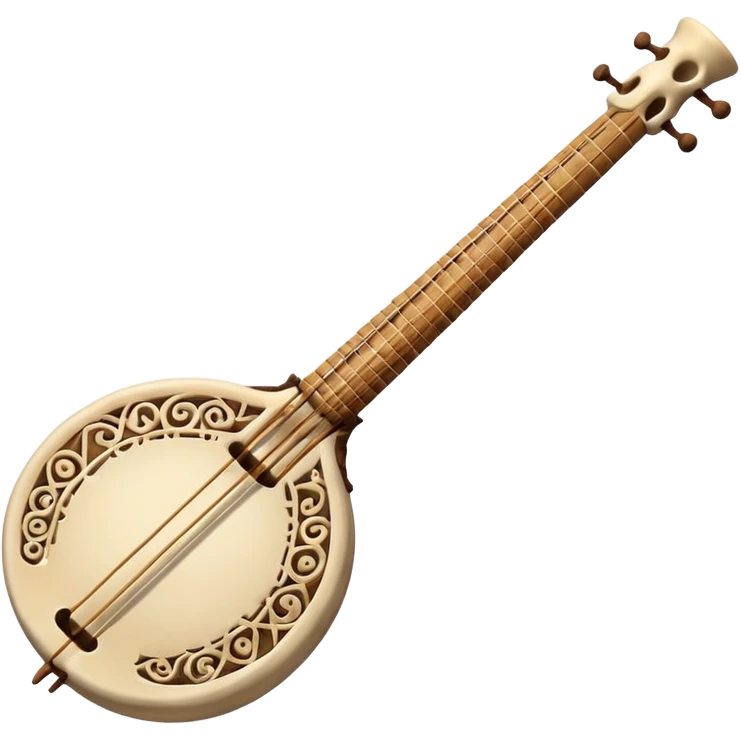 prehistoric musical instrument emoji
