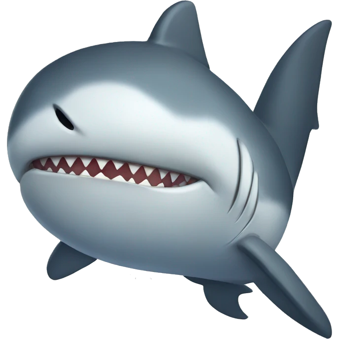 sleeping shark emoji