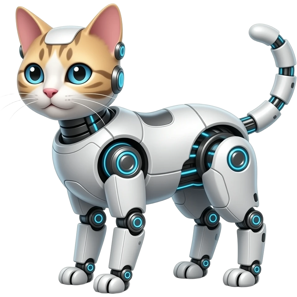 Robot kitty emoji emoji