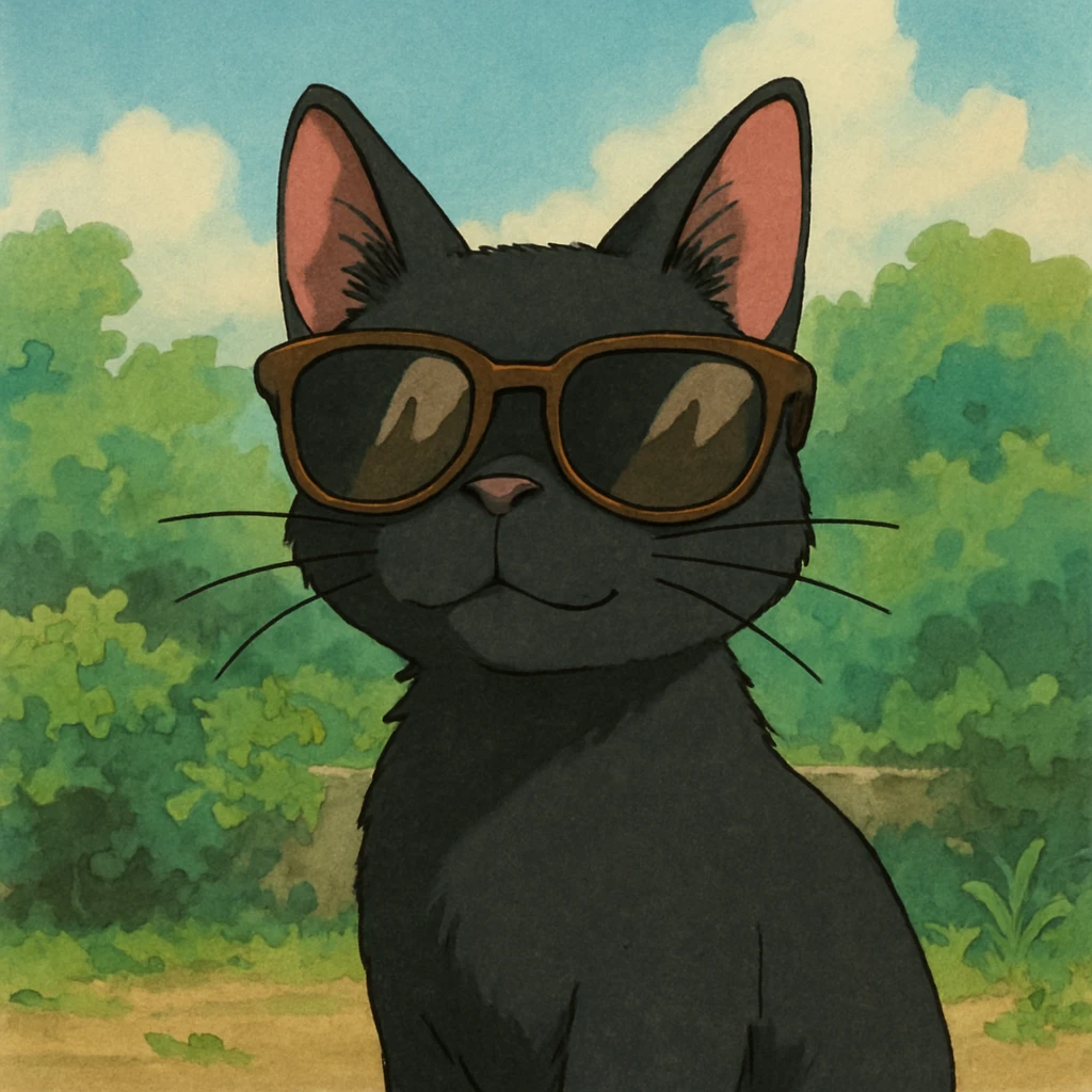cat wearing sunglasses emoji