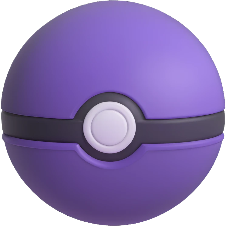 Master Ball from Pokemon emoji