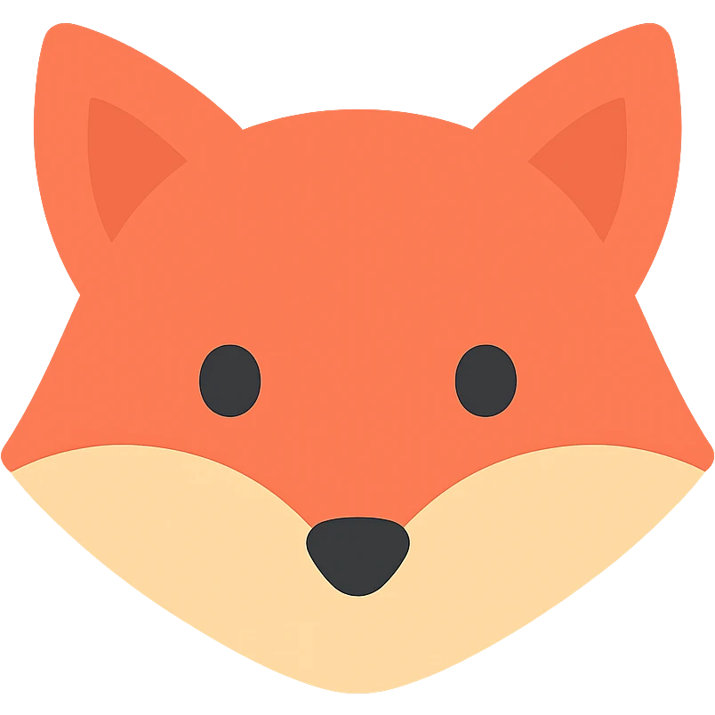 apricot fox emoji