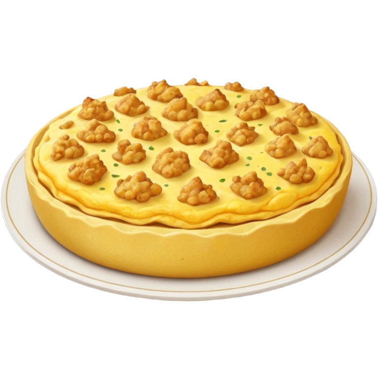 EggOmelette with chicken 65 stuffed emoji