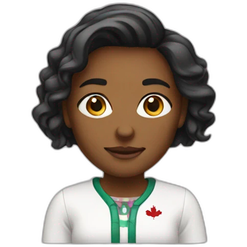 Canada girl emoji
