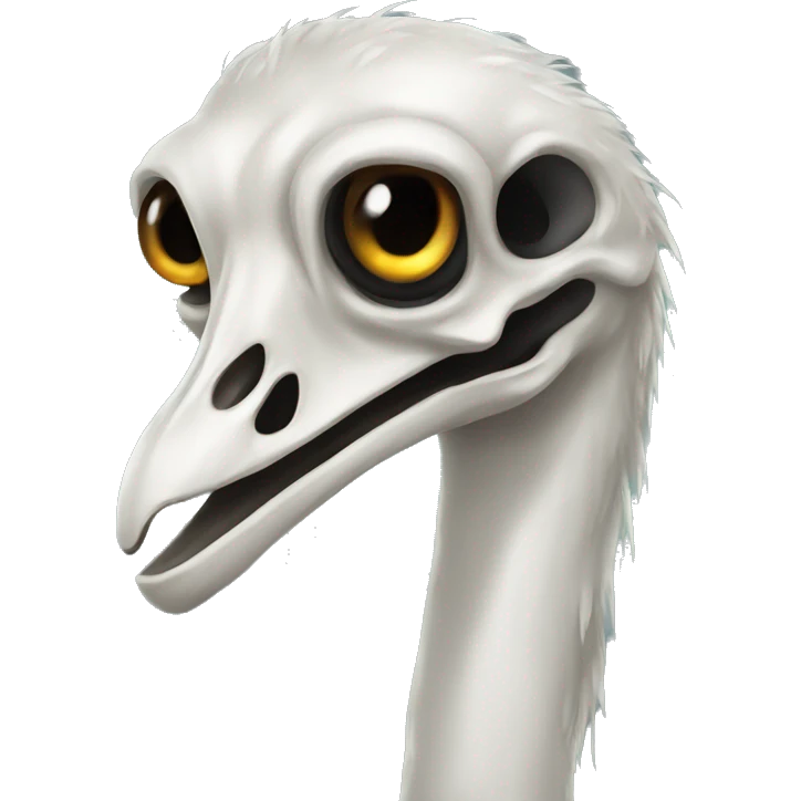 moa with skull emoji