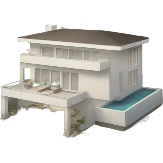modern villa emoji