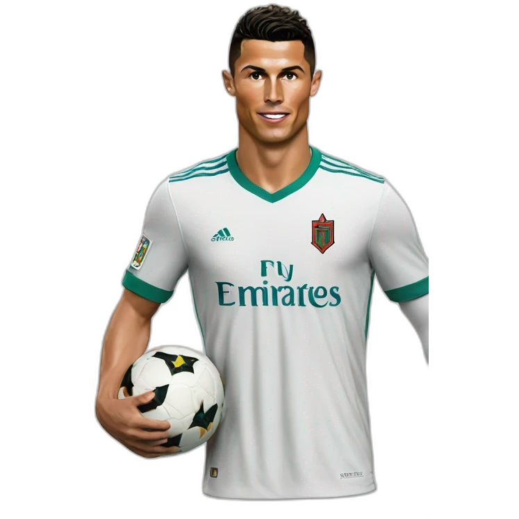 cristiano ronaldo wear moroccan jersy emoji