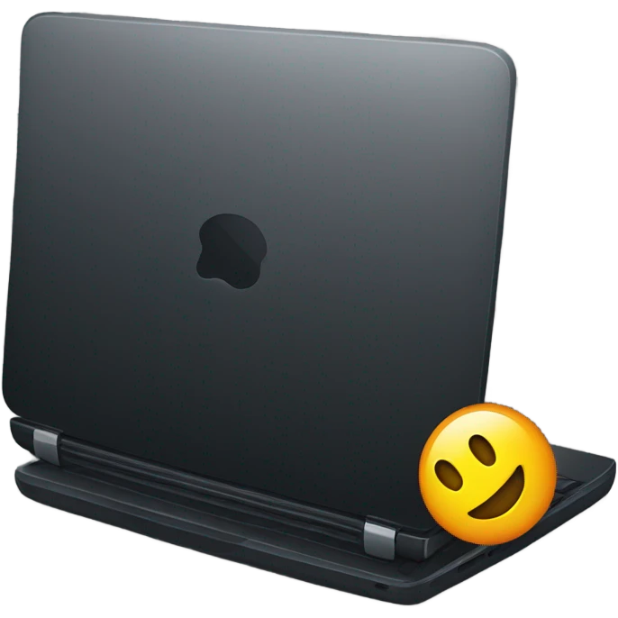 black laptop emoji