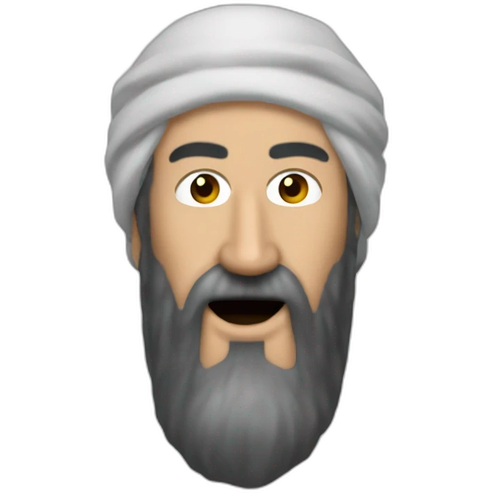 bin laden in a blender emoji