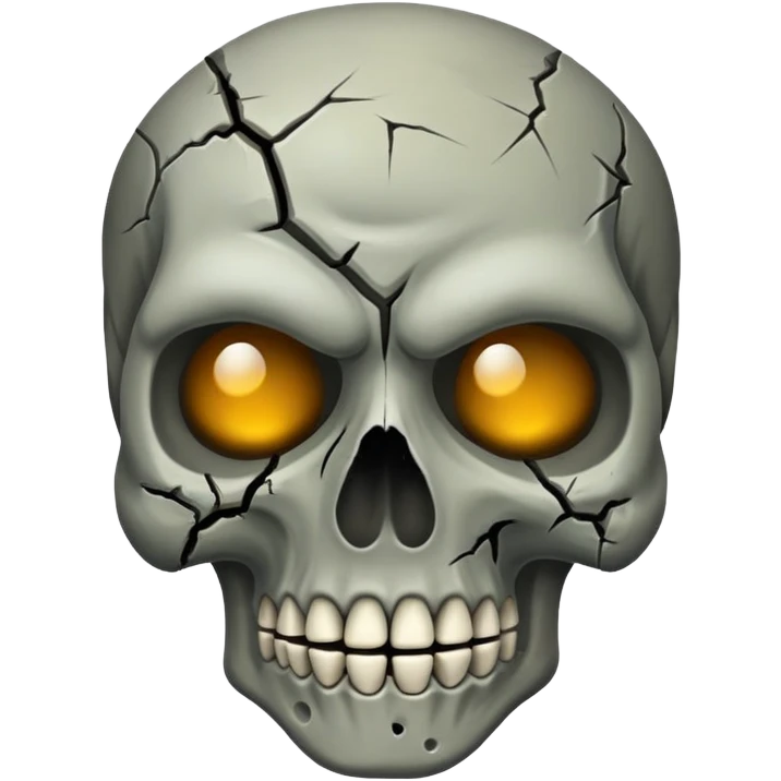 zombie skull emoji