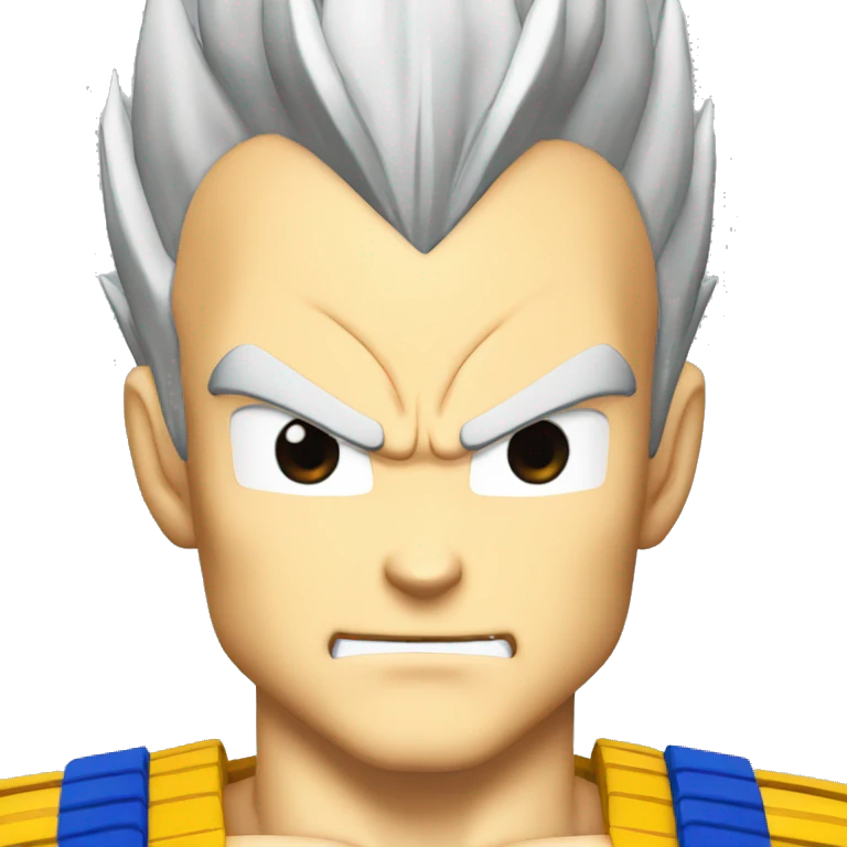 vegeta from dragon ball z emoji