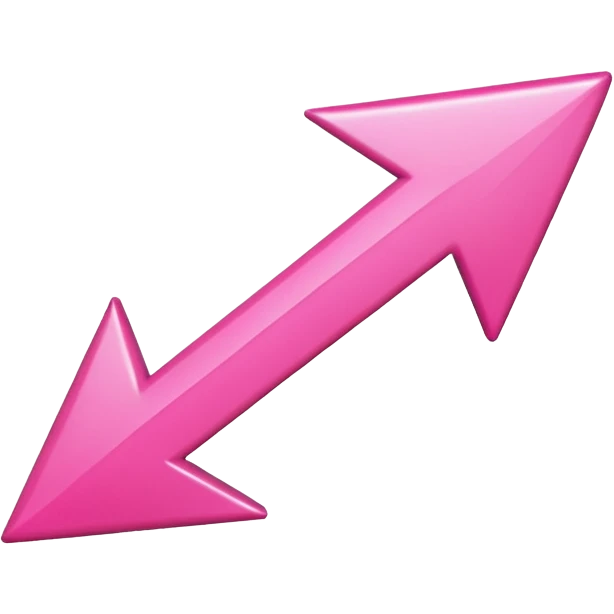 Pink reverse arrow  emoji