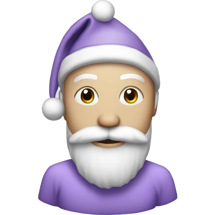Light Purple Christmas emoji