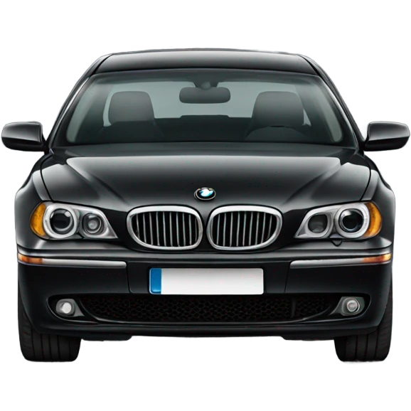BMW 7Series black emoji