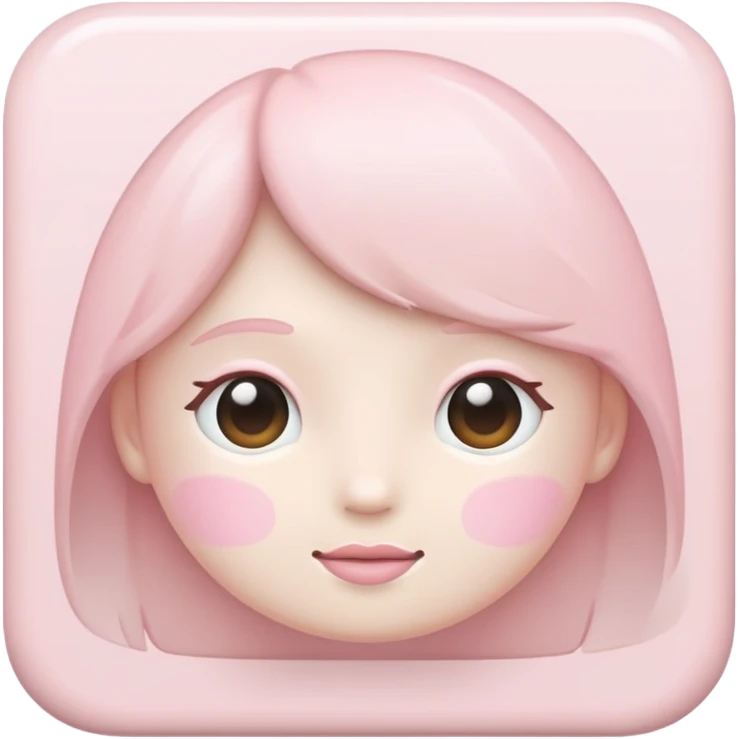 Light pink emoji