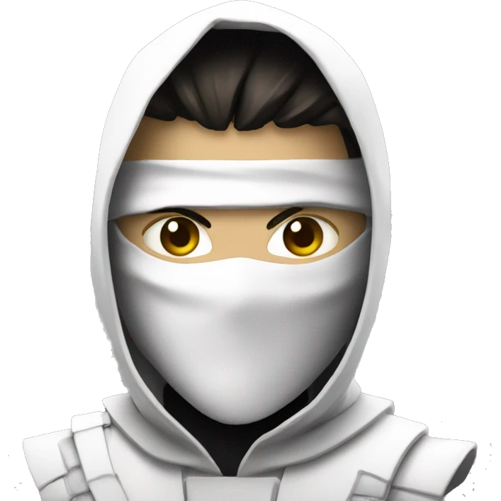 cyber ninja white skin emoji