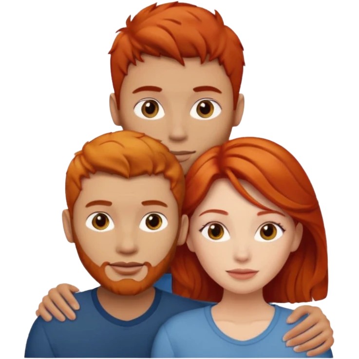 👩🏼‍❤️‍👨🏽 Something like this, but make the guy more lighter and give the girl a bit more red hair like ginger style emoji