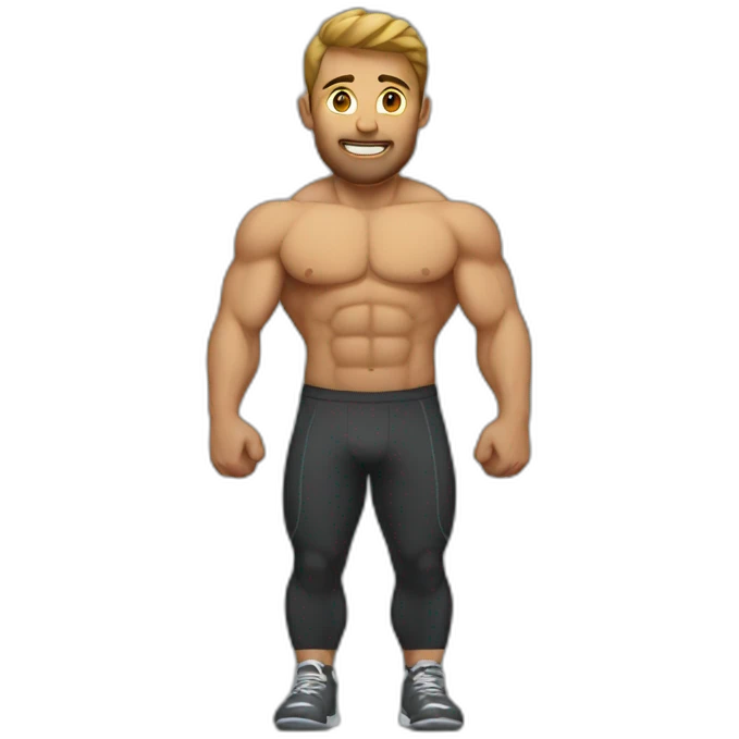 gym man emoji