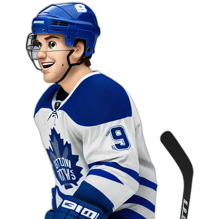 Auston Matthews hockey Toronto emoji