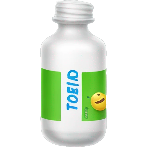 Gum bottle with name  emoji