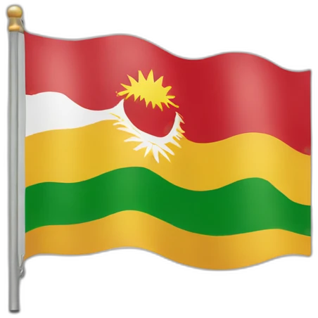kurdistan flag emoji