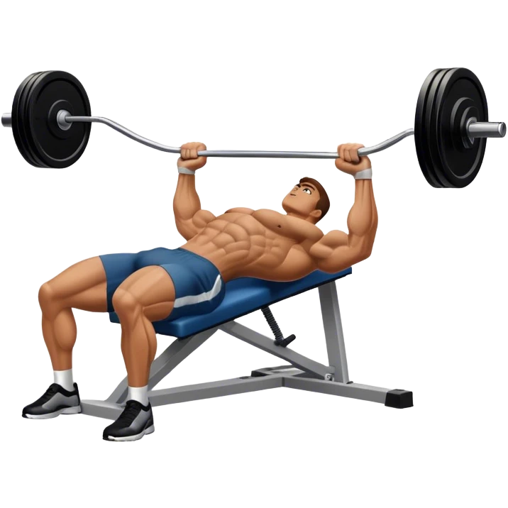 close-grip flat-benchpress emoji