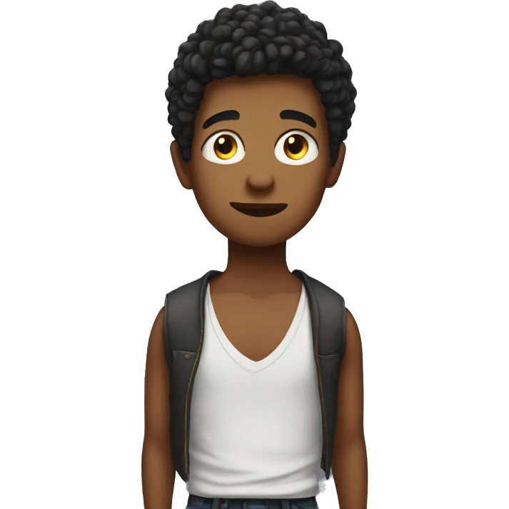 Sassy boy emoji